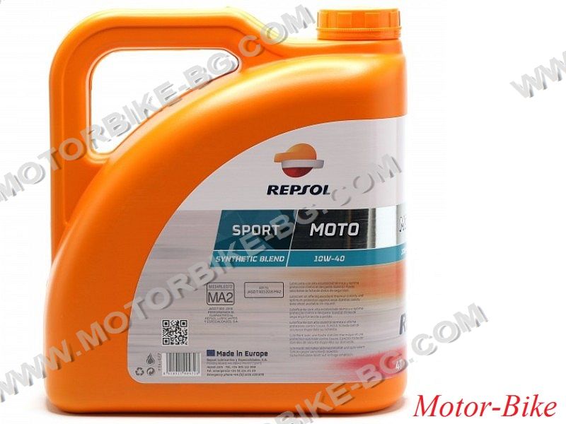 МАСЛО REPSOL 4T 10W-40 SPORT ПОЛУСИНТЕТИКА 4л
